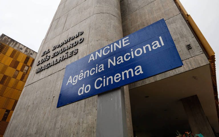 Fachada da sede da Ancine (Agência Nacional de Cinema), em Brasília - Gabriela Biló - 11.abr.24/Folhapress