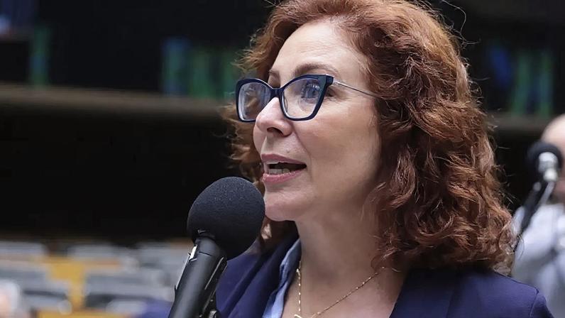 A ex-deputada federal Carla Zambelli (PL)