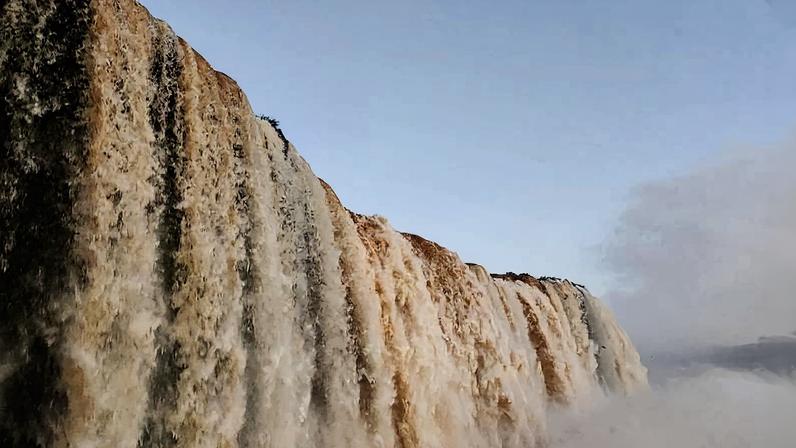 As Cataratas do Iguaçu, em Foz
