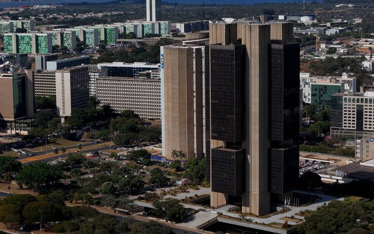 Fachada da sede do Banco Central, em Brasília