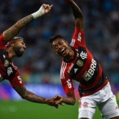 Flamengo tem média alta de gols em jogos na Arena do Grêmio