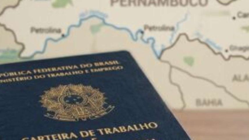 Vagas de emprego em Pernambuco.