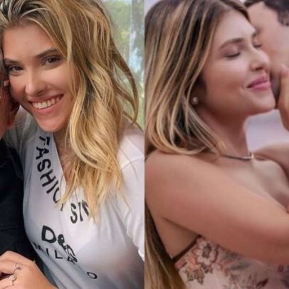 Maria Fernanda Nóbrega recebe pedido de casamento e noivo diz 'Jamais'