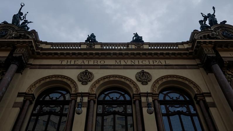 Theatro Municipal, no centro de São Paulo