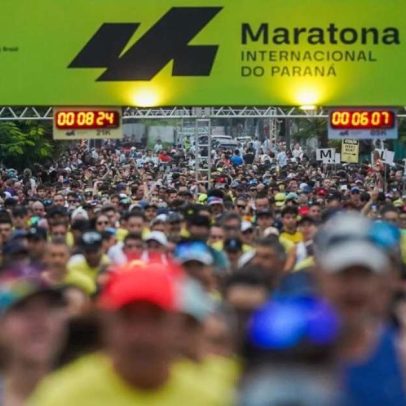 José Márcio Leão e Franciane Moura vencem a 1ª Maratona Internacional do Paraná