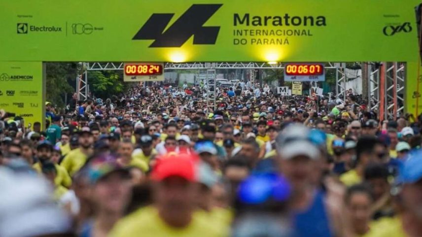 José Márcio Leão e Franciane Moura vencem a 1ª Maratona Internacional do Paraná