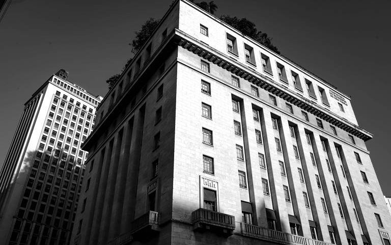 Fachada do Edifício Matarazzo, sede da Prefeitura de São Paulo