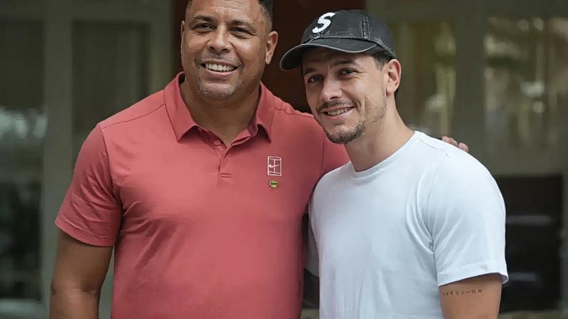 Rodrigo Garro passou a integrar o portfólio da agência liderada por Ronaldo Fenômeno –