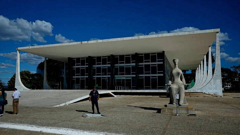 Sede do Supremo Tribunal Federal na Praça dos Três Poderes, em Brasília