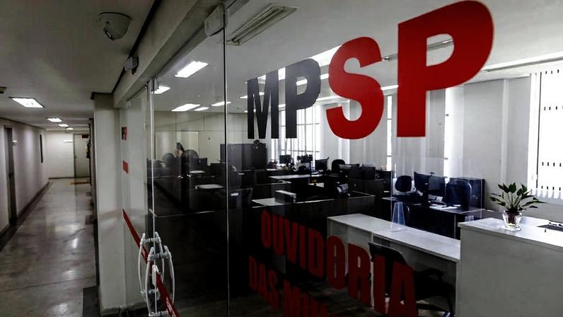 Interior da sede do Ministério Público do Estado de São Paulo, localizada na região da Sé