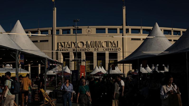 Movimentação durante A Feira do Livro de 2025