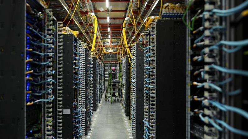 Data center da AWS (Amazon Web Services) em Indiana, nos EUA