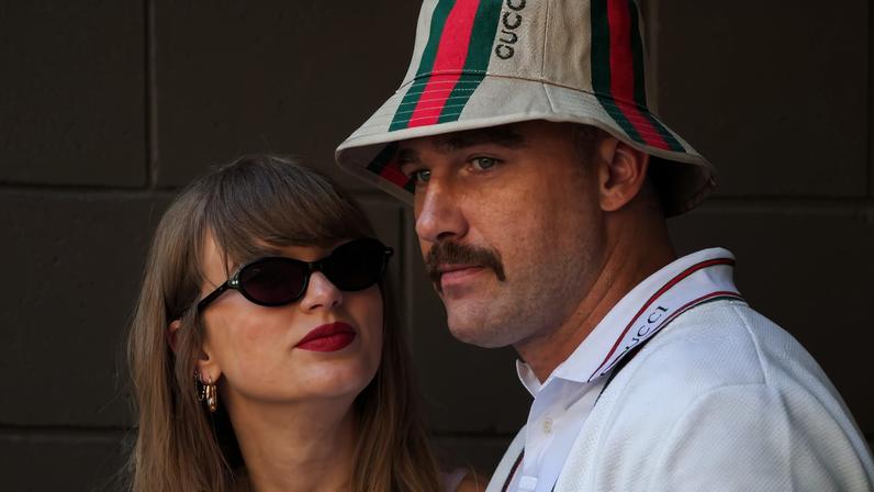 O casal Taylor Swift e Travis Kelce