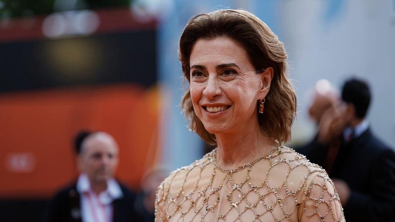 Fernanda Torres durante o Festival de Veneza de 2025, na Itália, em que atuou como integrante do júri oficial