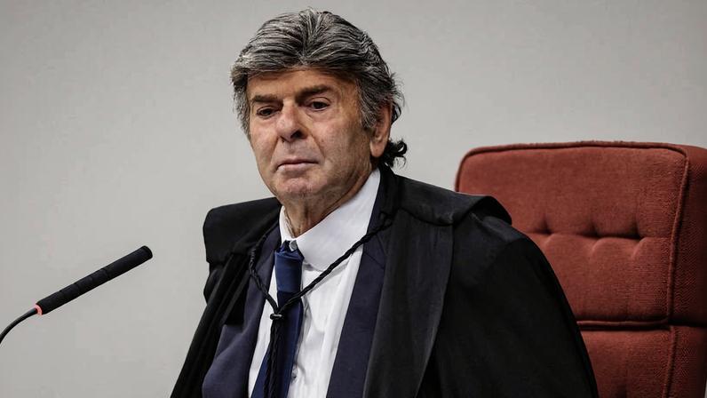 Ministro Luiz Fux em votação do julgamento da trama golpista, em setembro de 2025.