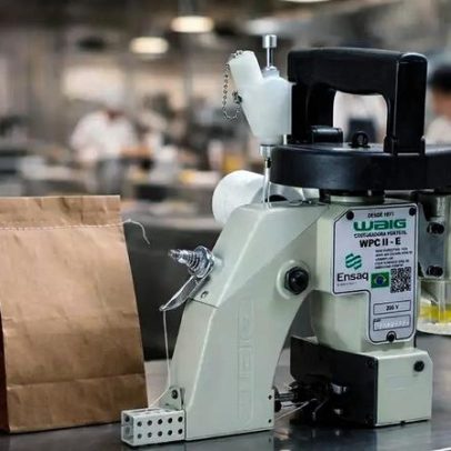 Costura de sacarias passa a ser usada em entregas