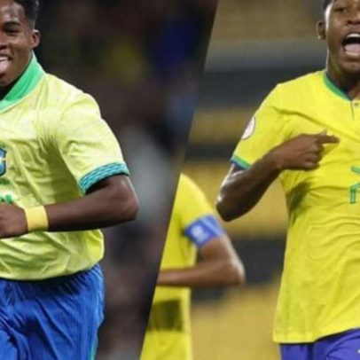 Torcida aprova aposta de Ancelotti em Endrick e Rayan