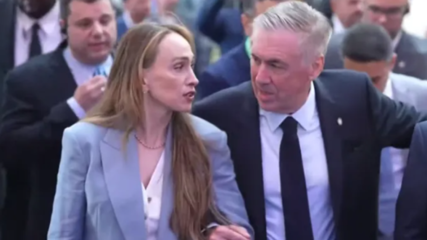 Mariann McClay, esposa de Carlo Ancelotti, chamou atenção durante convocação da Seleção ao surgir com bolsa de luxo avaliada em cerca de R$ 140 mil