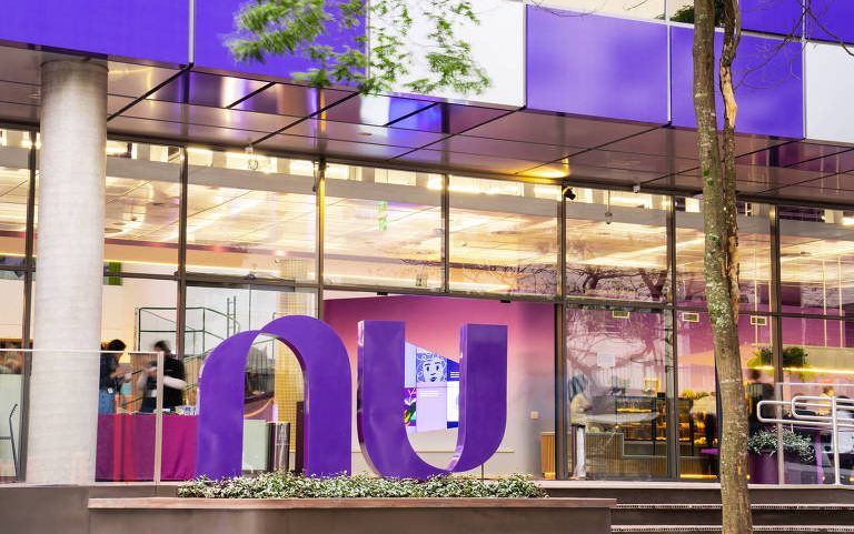 Escritório-sede do Nubank na rua Capote Valente, em Pinheiros, São Paulo (SP)