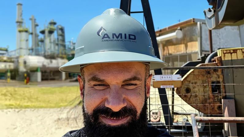 Ricardo Magro em área de extração de petróleo nos EUA; empresas ligadas aos seus negócios foram alvos de busca e apreensão