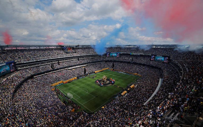 MetLife Stadium, em East Rutherford, Nova Jersey, palco da final da Copa do Mundo