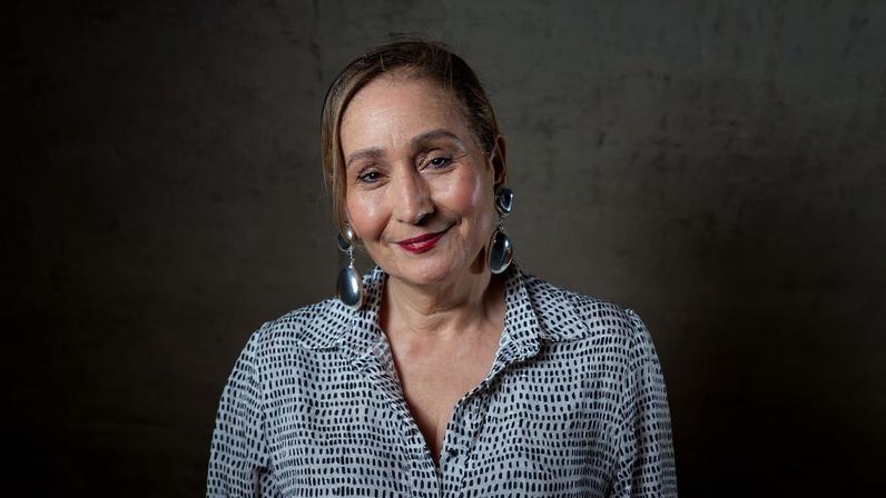 A apresentadora Sonia Abrão