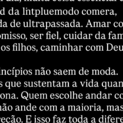 Mãe de Virginia faz postagem indireta antes do término com Vini Jr