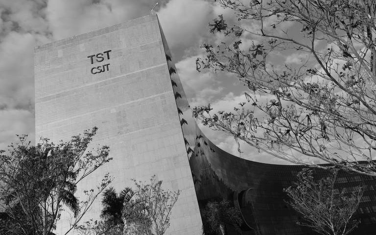 Fachada da sede doTribunal Superior do Trabalho (TST), em Brasília (DF)