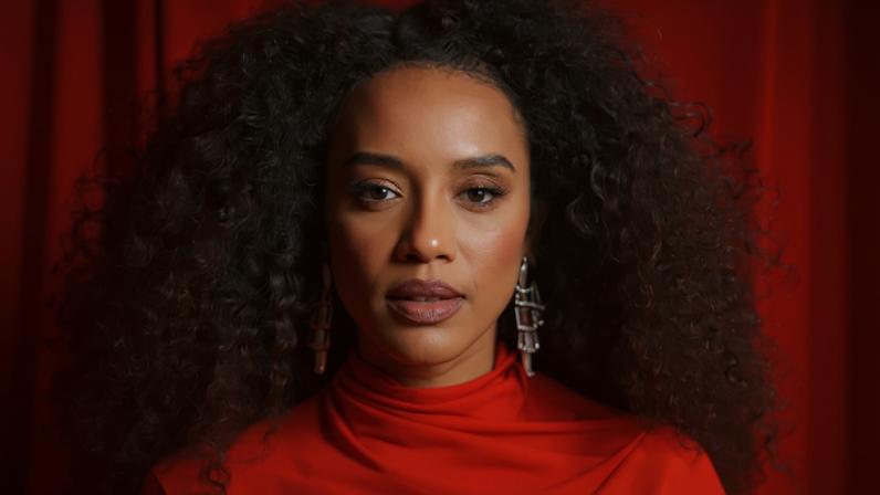 A atriz Taís Araujo no lançamento das séries 'Vermelho Sangue' e 'Reencarne', do Globoplay