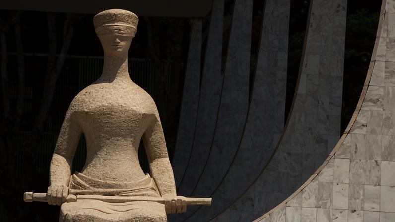 Fachada do STF; ministros decidem sobre a constitucionalidade da Lei da Igualdade Salarial