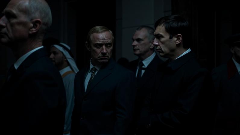 Cena do filme 'O Mago do Kremlin', de Olivier Assayas