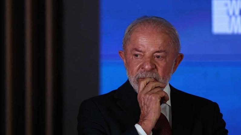 O presidente Luiz Inácio Lula da Silva (PT) durante visita de inauguração do Centro de Ensino, Simulação e Inovação (CESIN) do Instituto do Coração, em São Paulo
