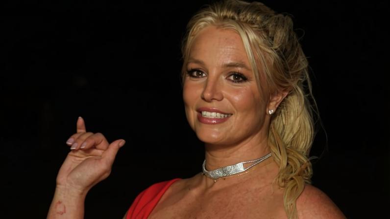 A cantora Britney Spears durante a estreia de 'Era uma Vez... em Hollywood', em Hollywood, nos Estados Unidos