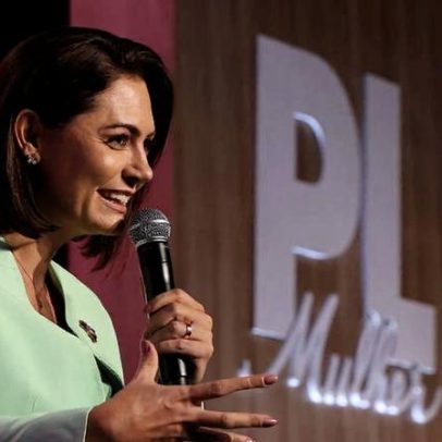 Michelle ignora Flávio e critica a aliança com o mal citando Ciro Gomes