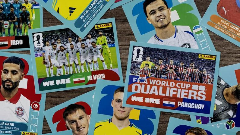 Figurinhas do álbum da Copa do Mundo 2026