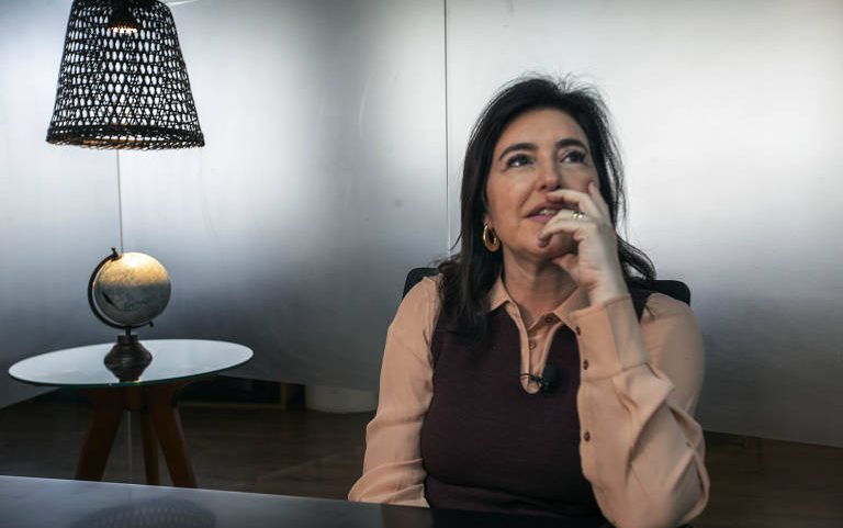 Simone Tebet, em entrevista à Folha