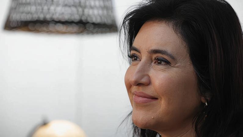 Simone Tebet em entrevista à Folha