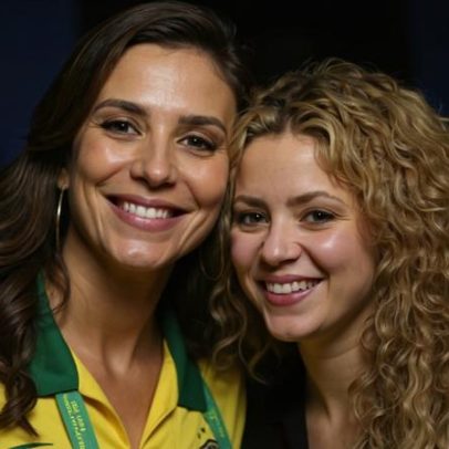 Ivete Sangalo visita Shakira e gera rumores sobre participação em show