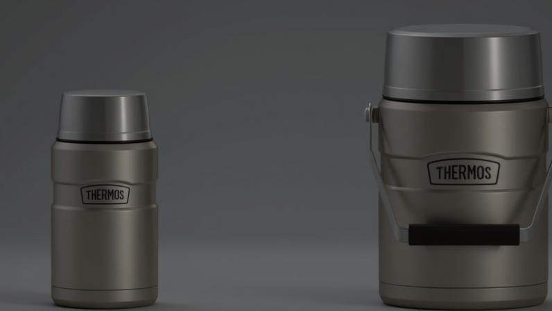 Garrafa térmica Stainless King Food, da Thermos, que sofreu recall