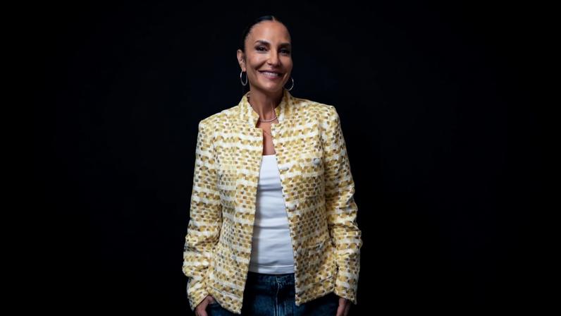Ivete Sangalo antes de sua participação no show de Shakira em Copacabana