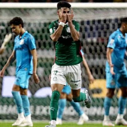 Palmeiras empata com o Santos e chega a 13 jogos sem perder