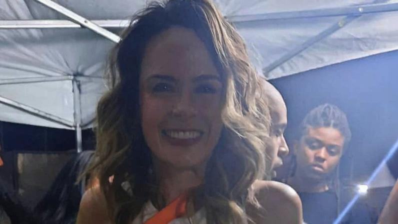 Ana Paula Renault no show de Shakira em Copacabana