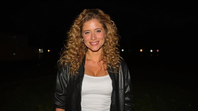 Isadora Cruz no show de Shakira em Copacabana