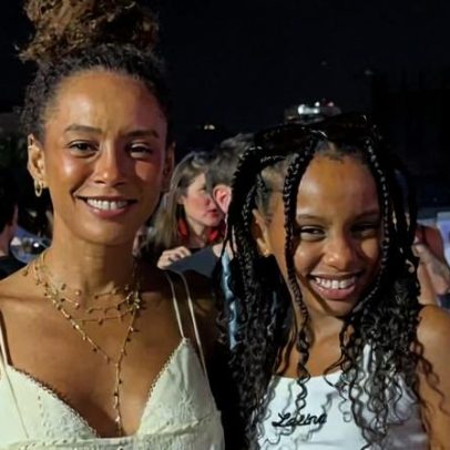 Taís Araujo leva filha a show de Shakira no Rio e afirma viver auge no teatro