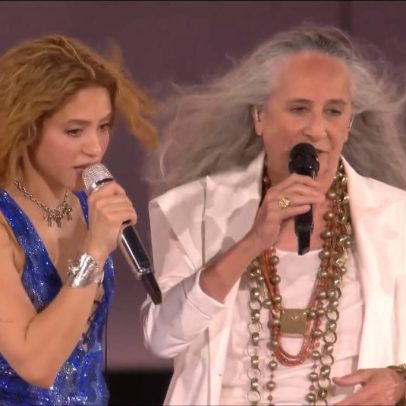 Shakira agradece parceria com Maria Bethânia e diz que público aprovou