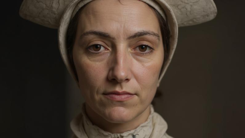 Retrato de mulher desconhecida, que pode se tratar da rainha Ana Bolena, do retratista Hans Holbein