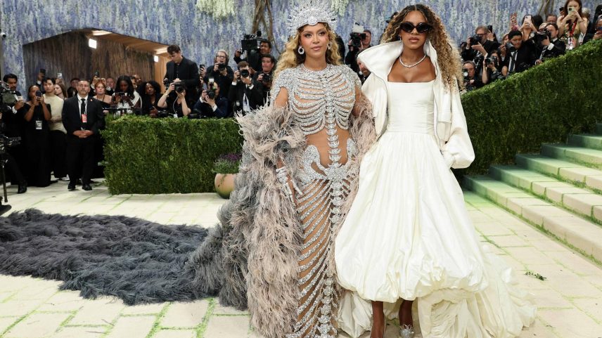 Beyoncé e Blue Ivy Carter no Met Gala 2026