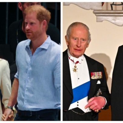 Harry e Meghan decepcionados com Charles por não se posicionar diante de ataques de Trump