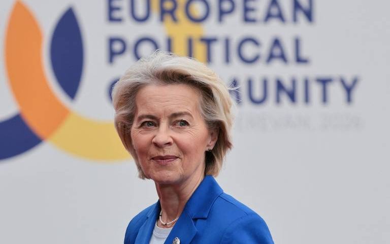 Ursula von der Leyen, presidente da Comissão Europeia, participa de encontro do bloco na Armênia