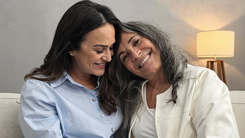 Gabriela e Regina Duarte